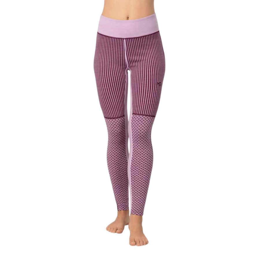 Kari Traa Smekker, collant thermique, femme, violet