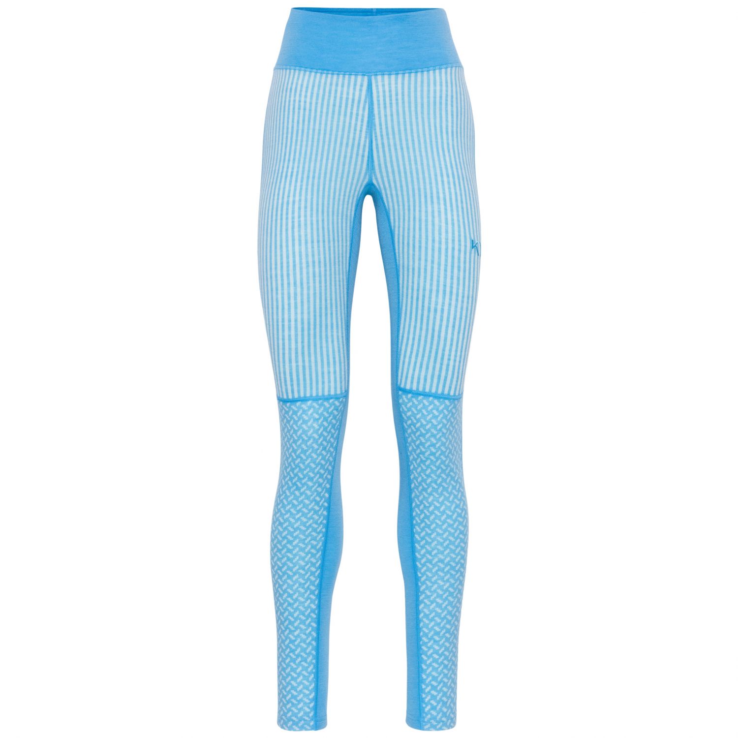 Kari Traa Smekker High Waist, calças térmicas de esqui, mulher, azul