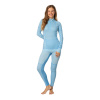 Kari Traa Smekker High Waist, calças térmicas de esqui, mulher, azul