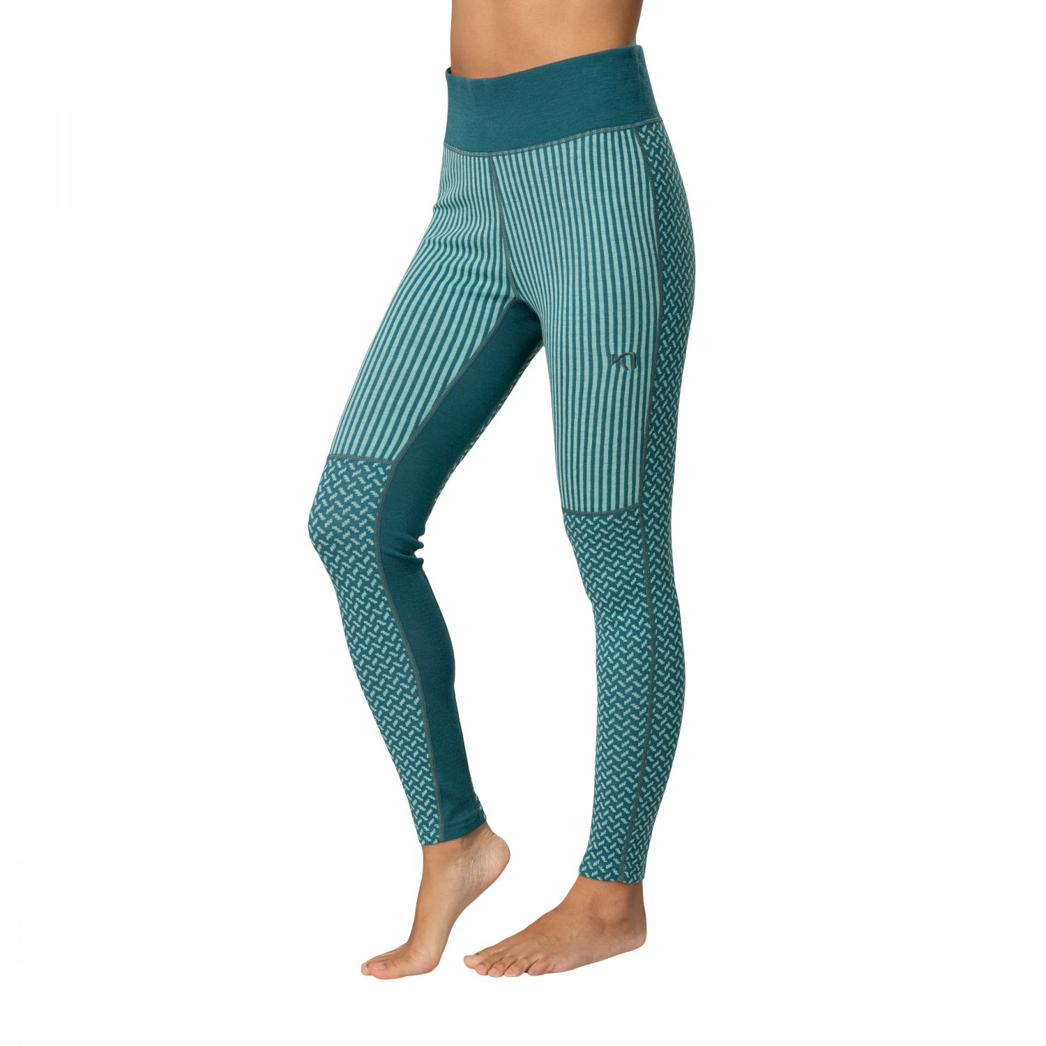 Kari Traa Smekker High Waist, cuecas de esqui, mulher, verde
