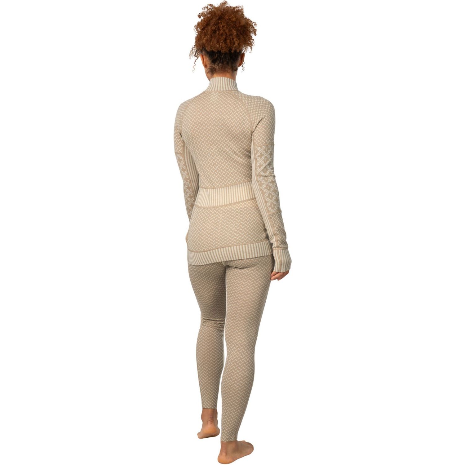 Kari Traa Smekker High Waist, pitkät alushousut, nainen, mocha