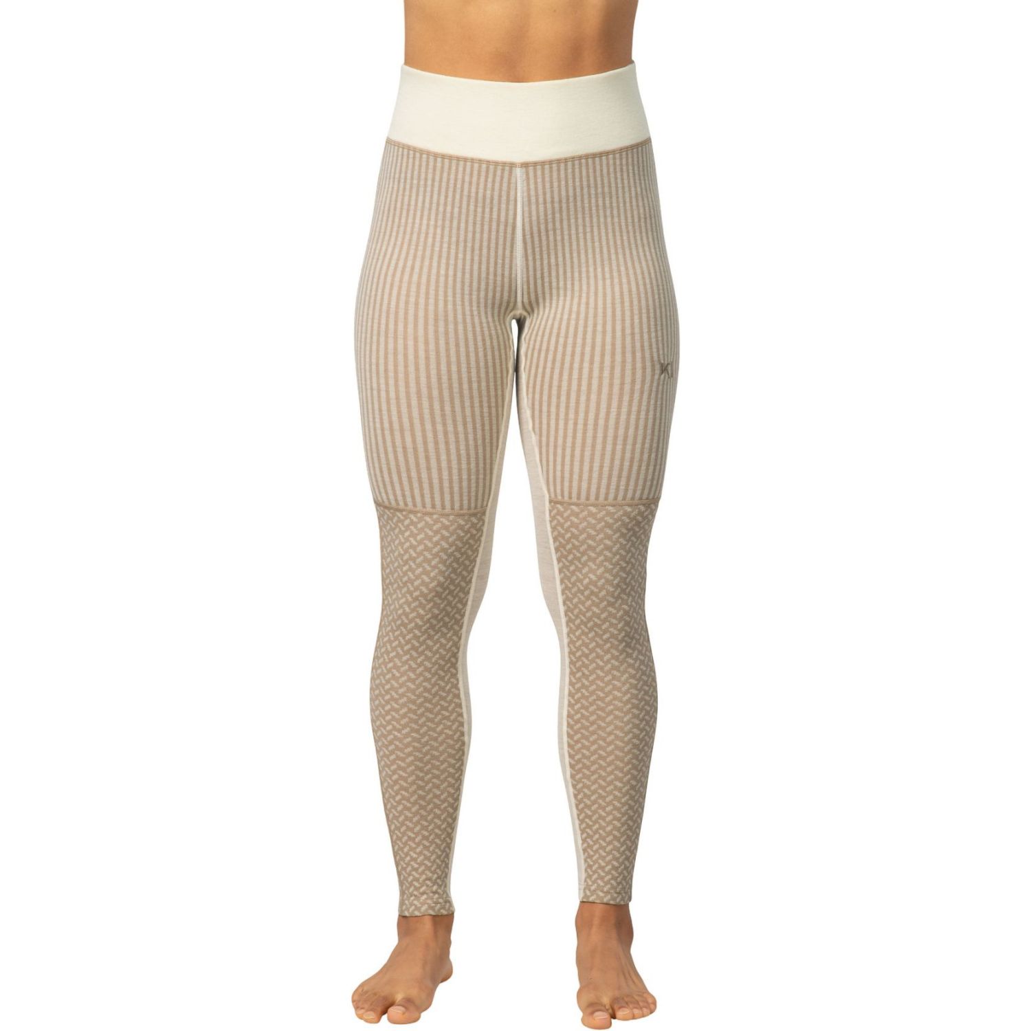 Kari Traa Smekker High Waist, Skiunterhose, Damen, mocha