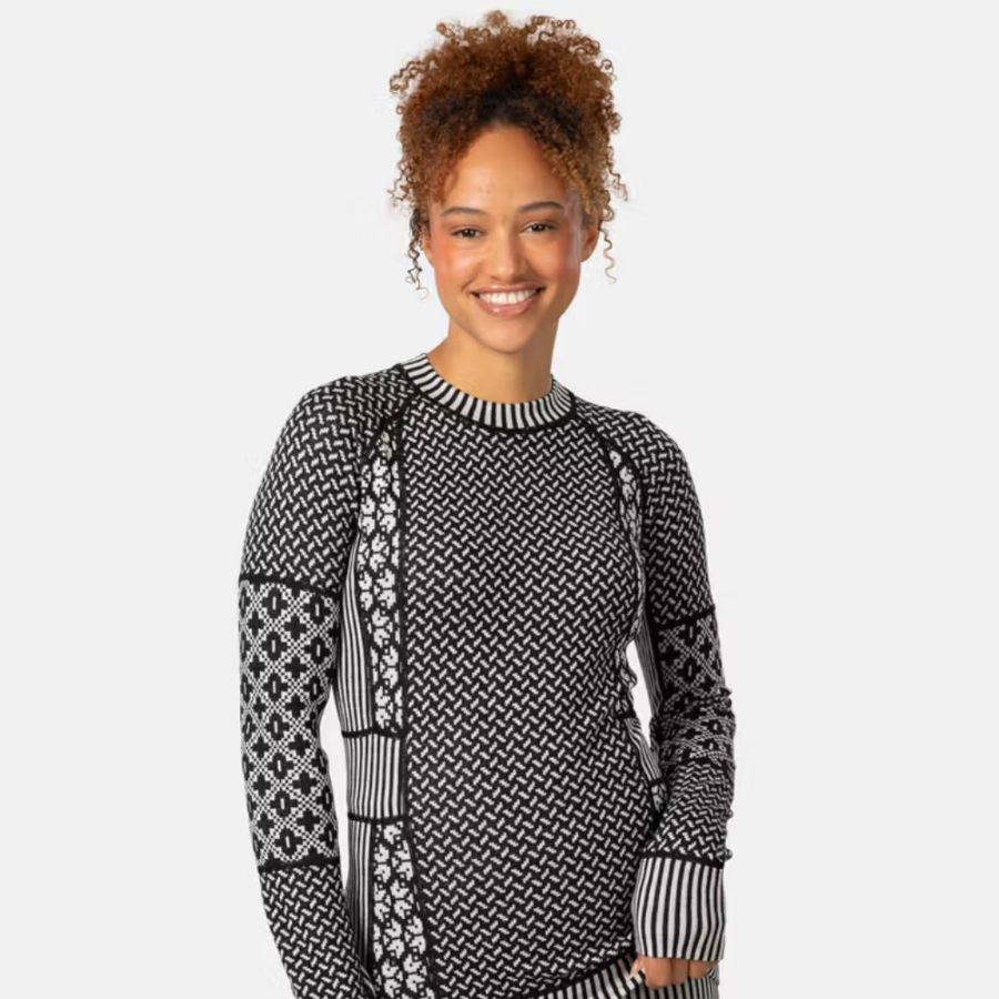 Kari Traa Smekker, maillot thermique, femmes, noir