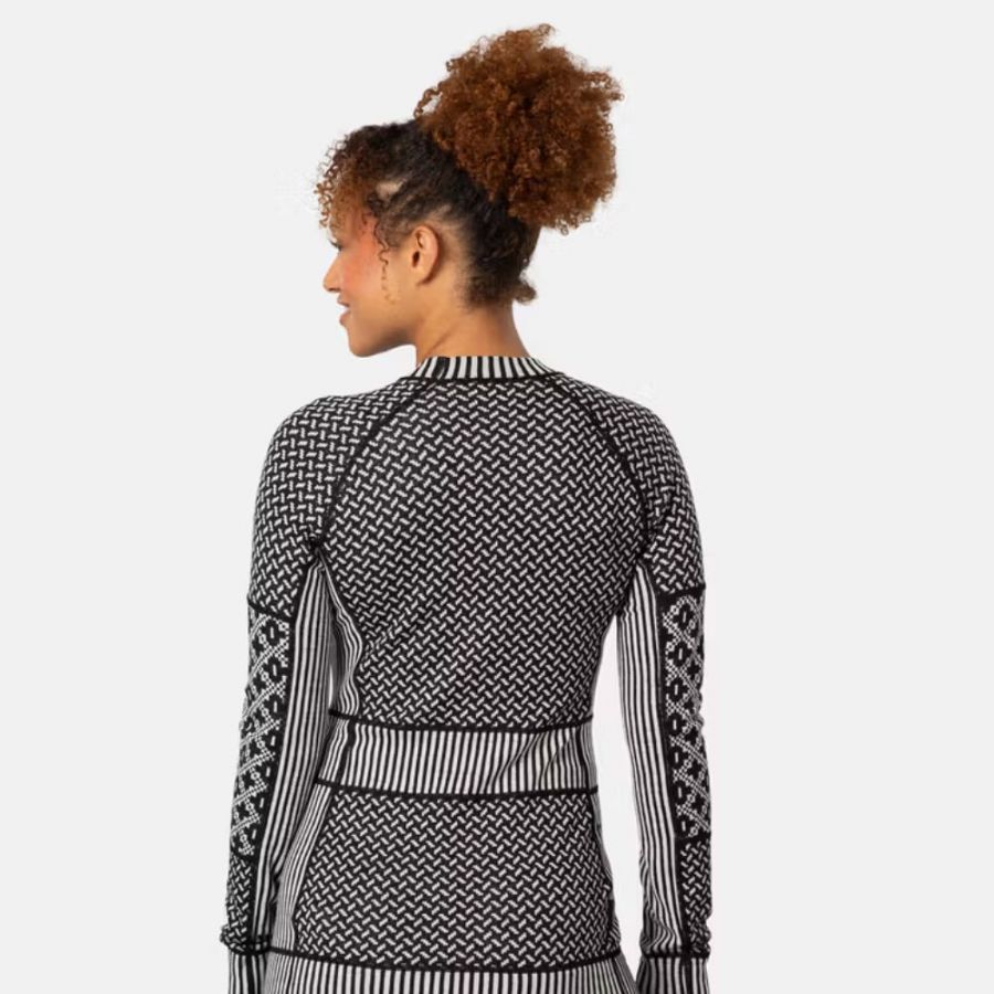 Kari Traa Smekker, maillot thermique, femmes, noir