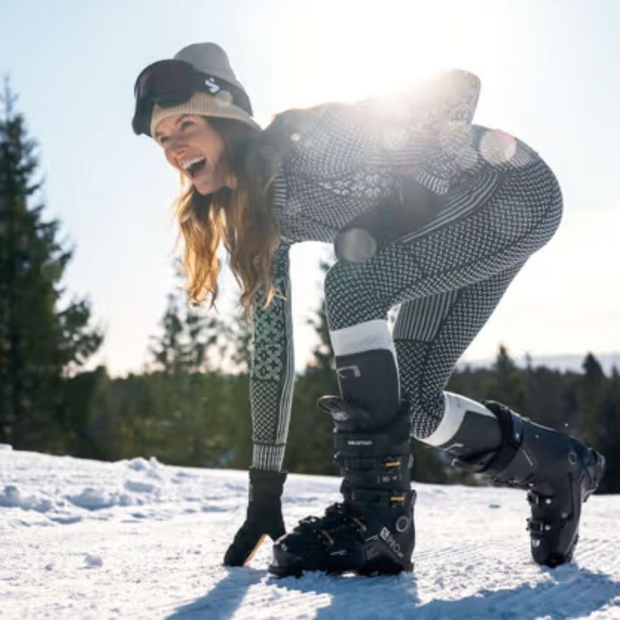 Kari Traa Smekker, Skiunterhemd, Damen, schwarz