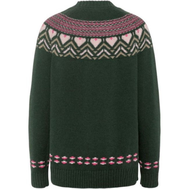 Kari Traa Sundve Knit, bluza, damska, ciemnozielona