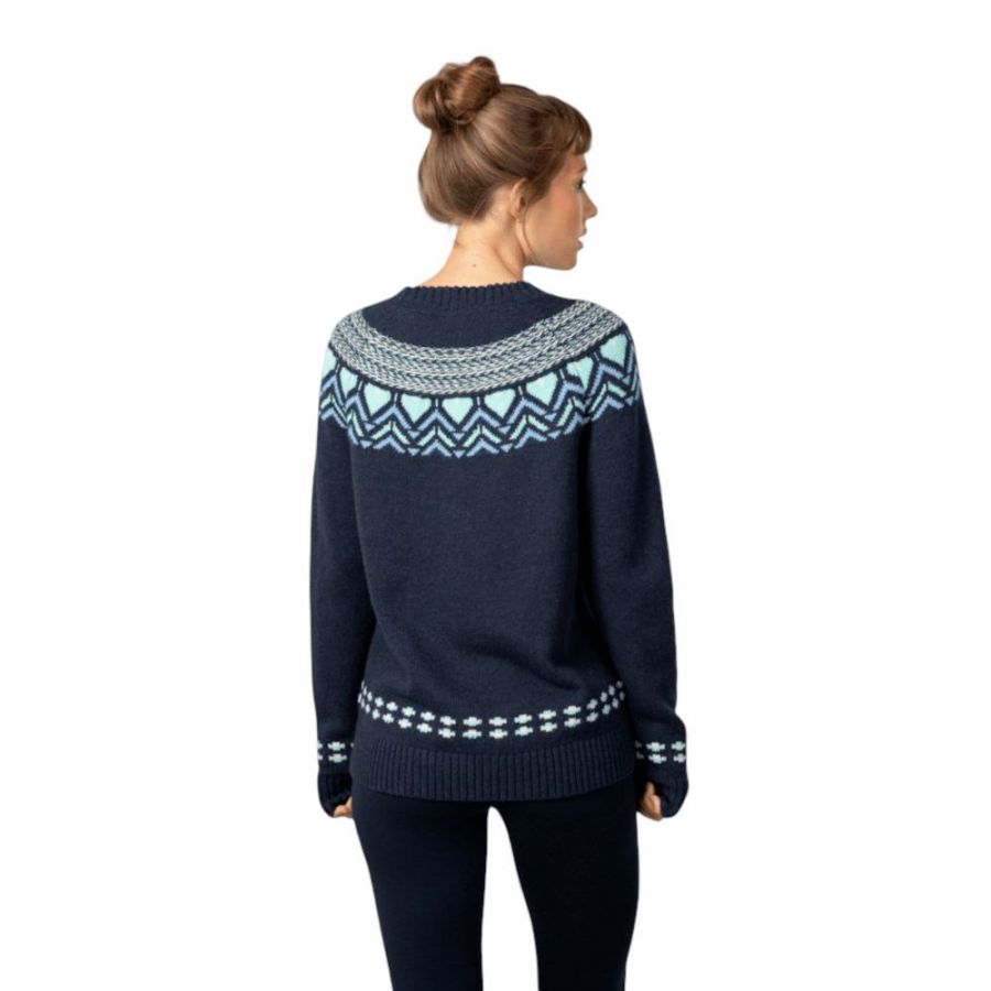 Kari Traa Sundve Knit, sveter, dámsky, tmavomodrý