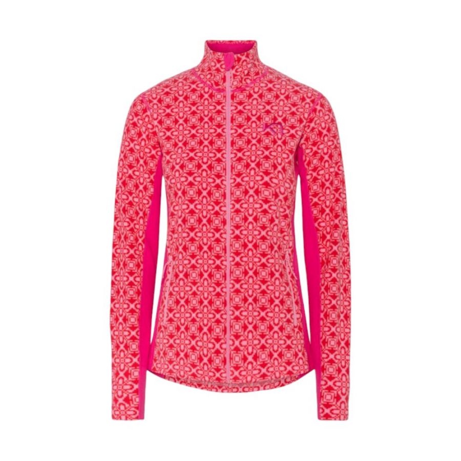 Kari Traa Thalena, bluza polarowa, damska, pink