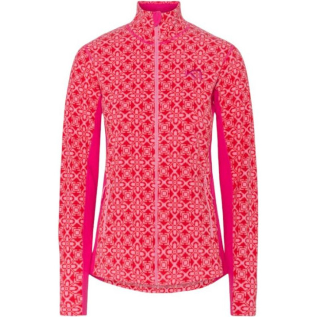 Kari Traa Thalena, casaco de lã, senhora, cor-de-rosa