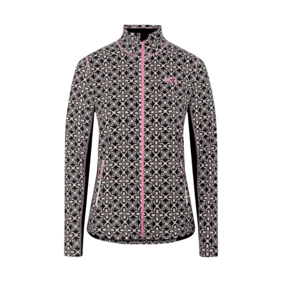 Kari Traa Thalena, fleece jacket, women, black