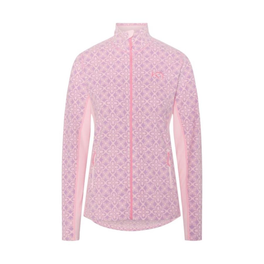 Kari Traa Thalena, fleecejas, dames, roze
