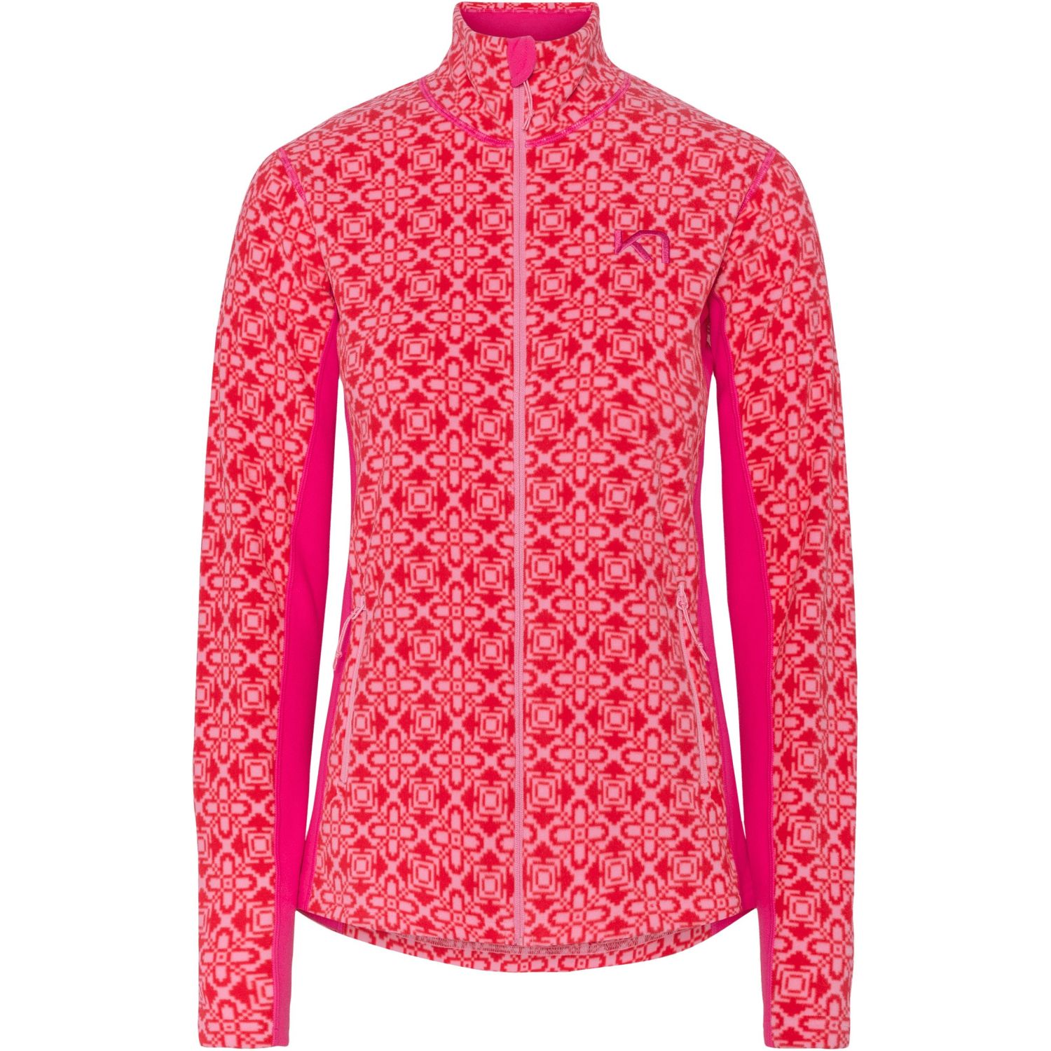 Kari Traa Thalena, fleecová bunda, dámská, pink