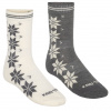 Kari Traa Vinst, Socken, 2er-Pack, Damen, grau/weiß