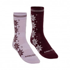 Kari Traa Vinst, Socken, 2er-Pack, Damen, lila