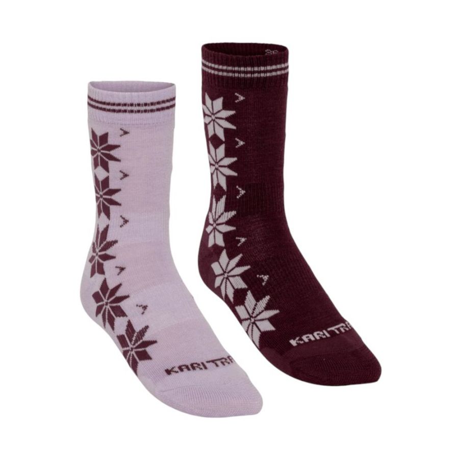 Kari Traa Vinst, Socken, 2er-Pack, Damen, lila