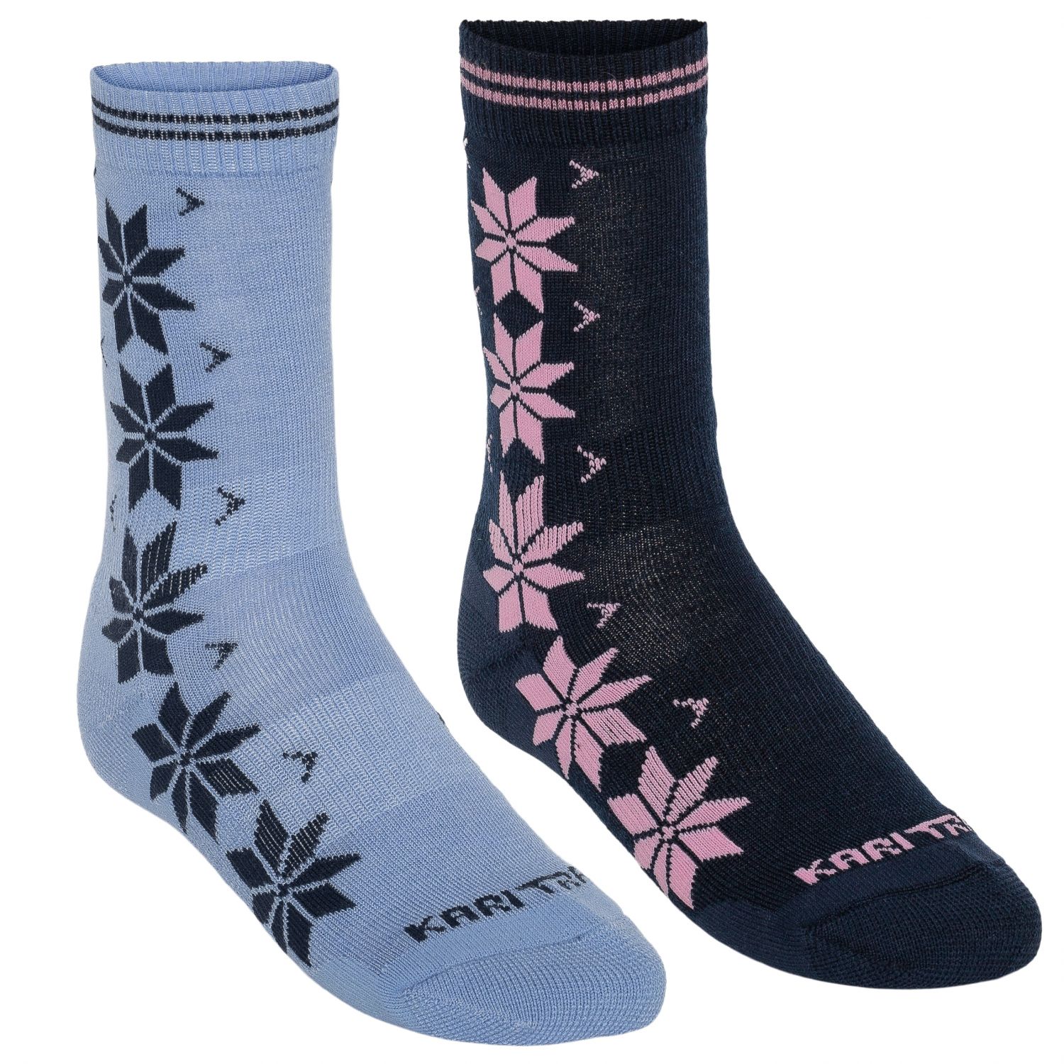 Kari Traa Vinst, sokken, 2-pack, dames, donkerblauw
