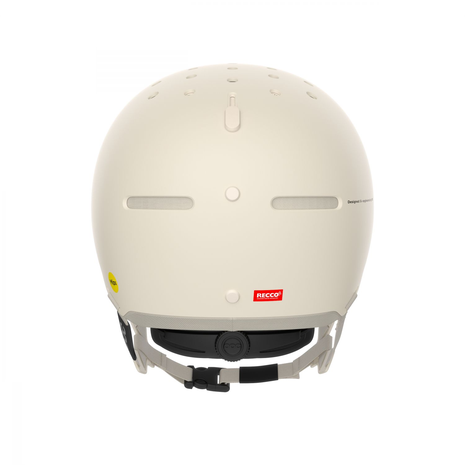 Kask narciarski POC Calyx, selentine off-white matt