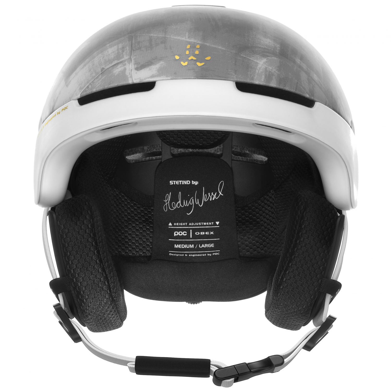 Kask narciarski POC Obex BC MIPS, Hedvig Wessel Edition, szary Stetind