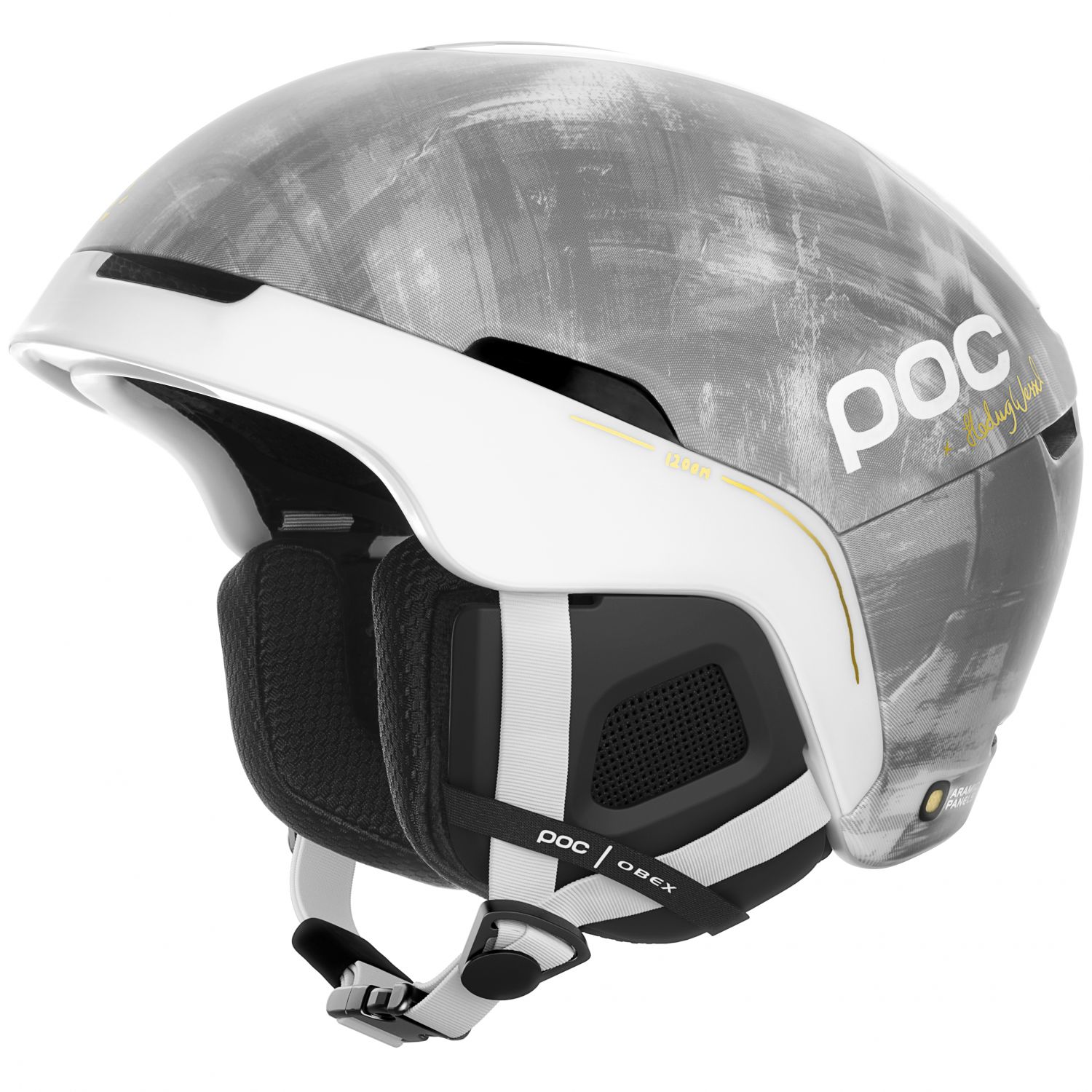 Kask narciarski POC Obex BC MIPS, Hedvig Wessel Edition, szary Stetind