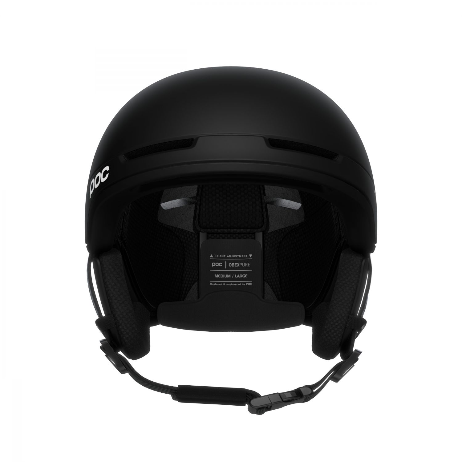 POC Obex Pure, kask narciarski, czarny