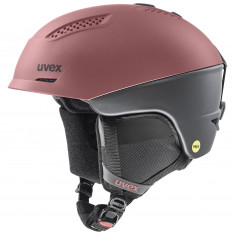 Uvex Ultra MIPS, kask narciarski, różowy/szary