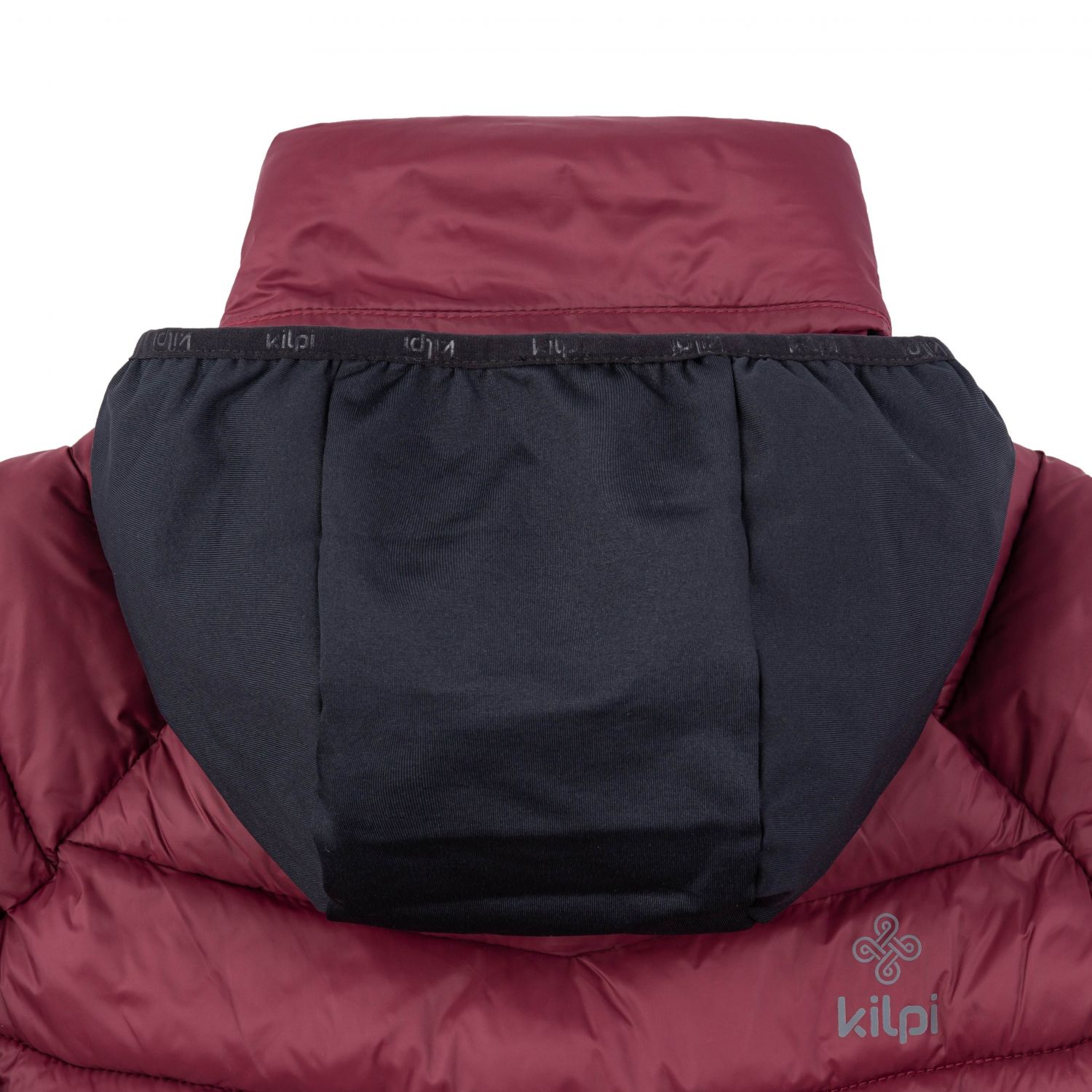 Kilpi Actis-W, chaqueta de pluma de fibra, mujer, rojo oscuro