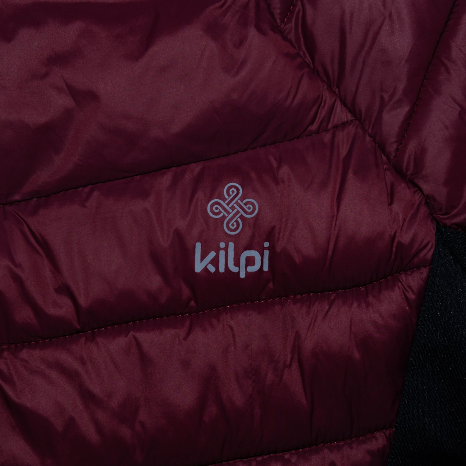 Kilpi Actis-W, chaqueta de pluma de fibra, mujer, rojo oscuro