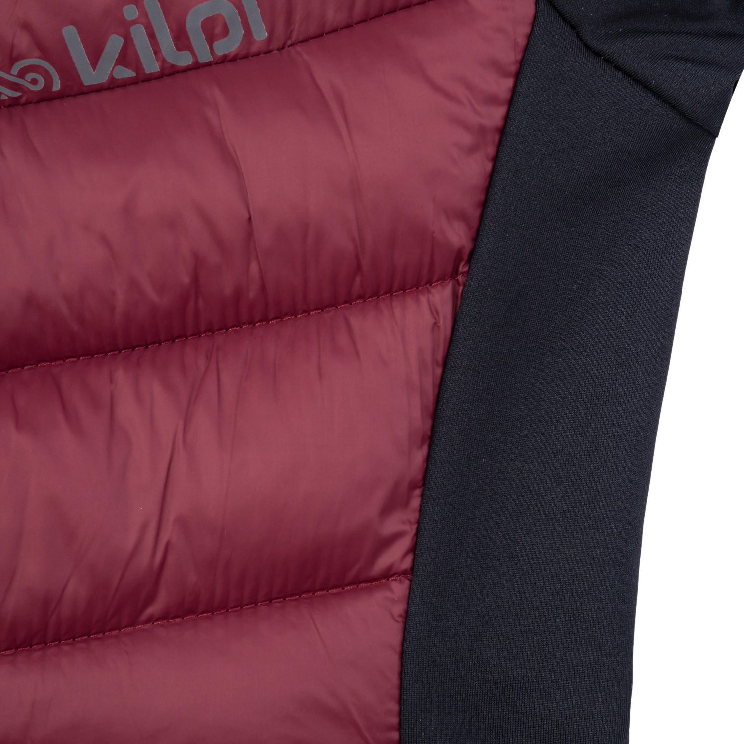 Kilpi Actis-W, chaqueta de pluma de fibra, mujer, rojo oscuro