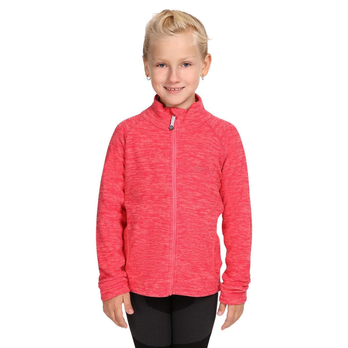 Kilpi Alacant, fleece jas, 2-pack, junior, roze