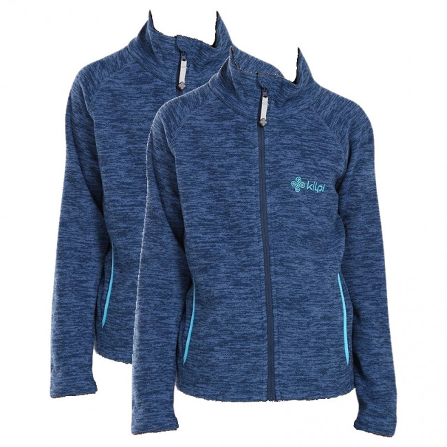 Kilpi Alacant, jachetă fleece, 2-pack, junior, albastru închis