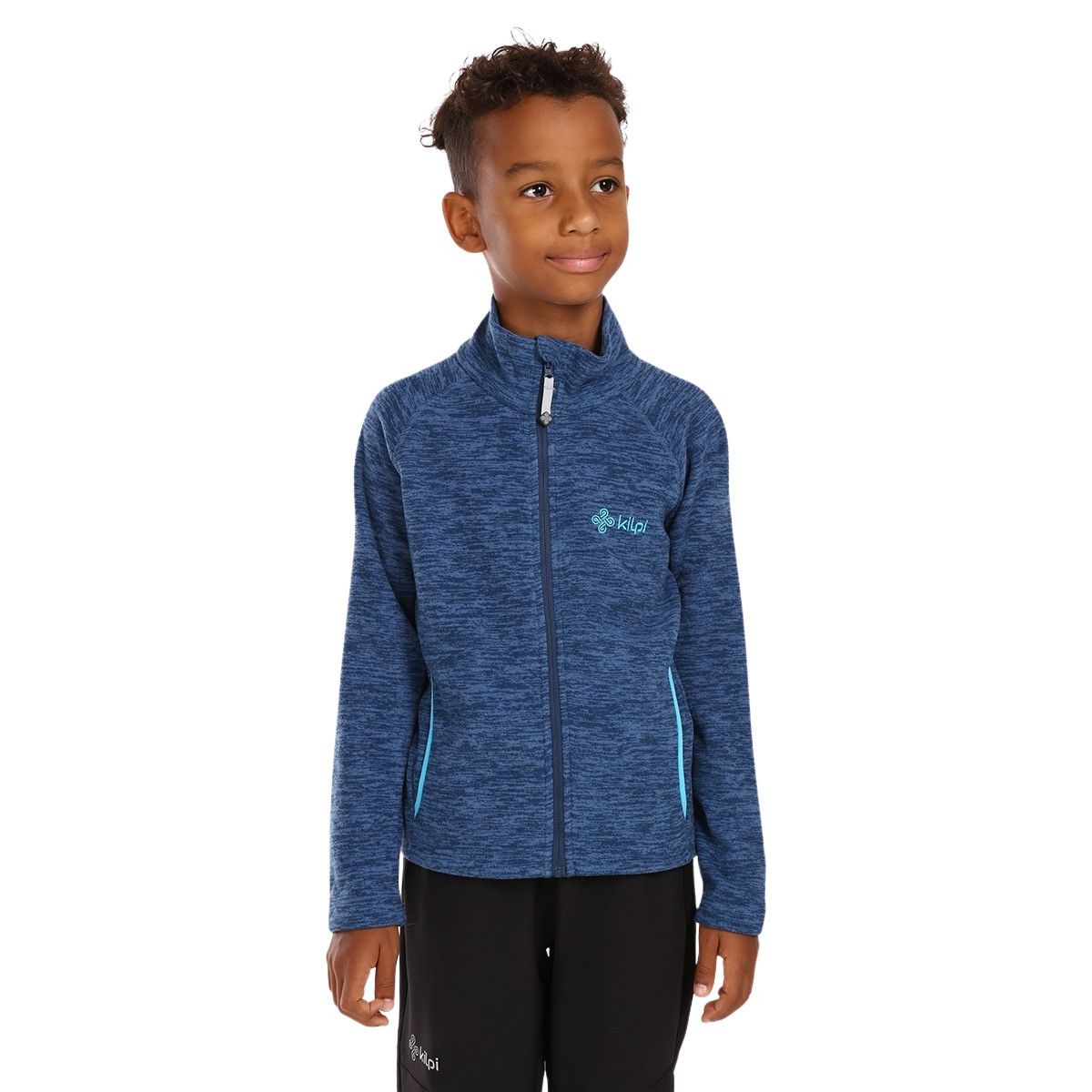 Kilpi Alacant, jachetă fleece, 2-pack, junior, albastru închis