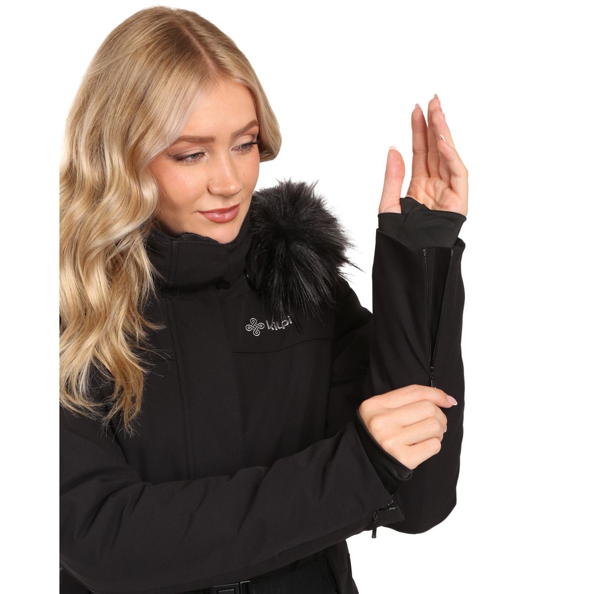 Kilpi Carrie, chaqueta de esquí, mujer, negro