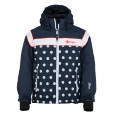 Kilpi Delis-JG, ski jacket, junior, dark blue