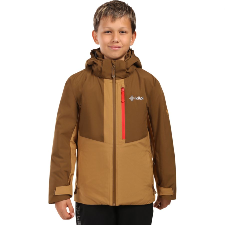 Kilpi Denver, chaqueta de esquí, junior, marrón