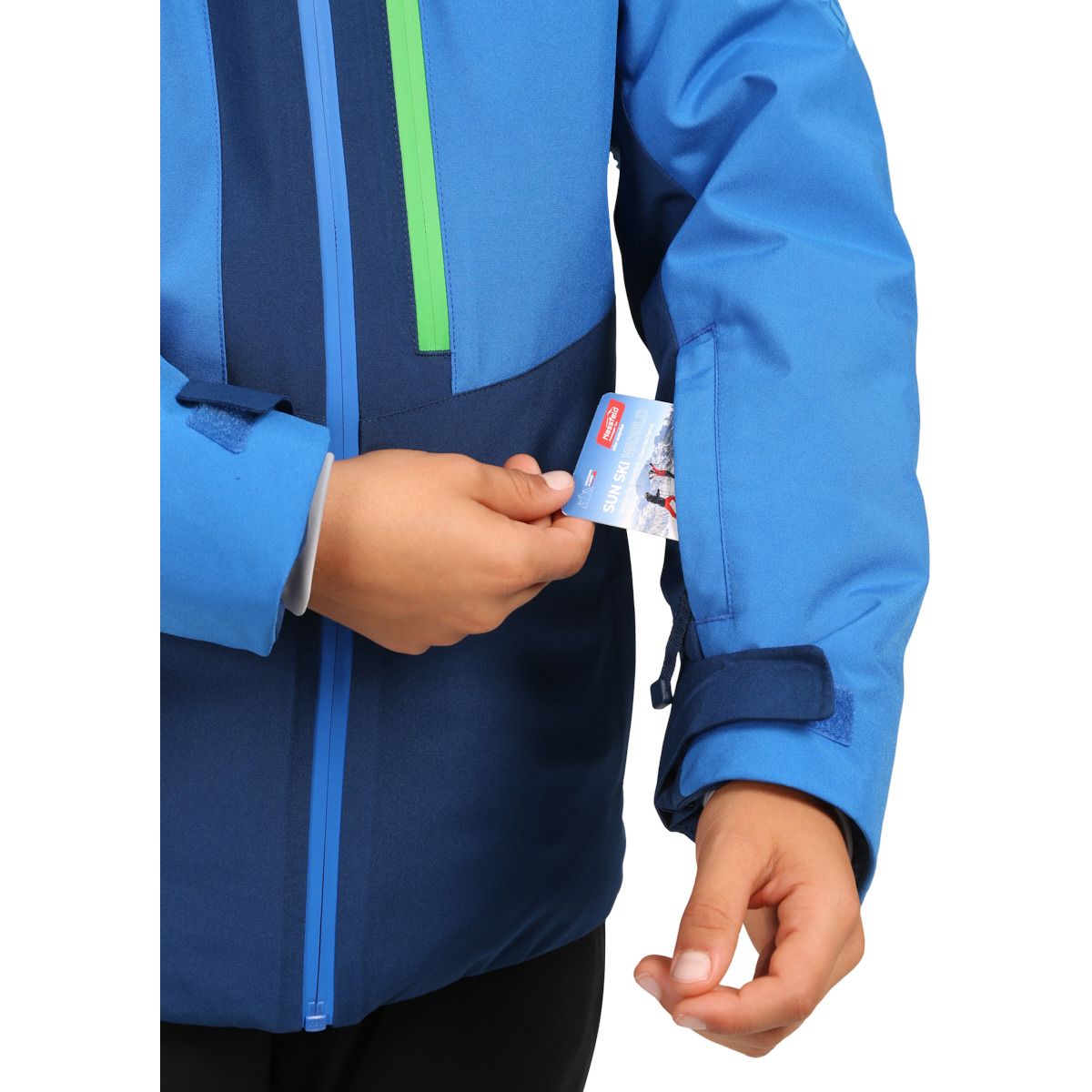 Kilpi Denver, veste de ski, junior, bleu