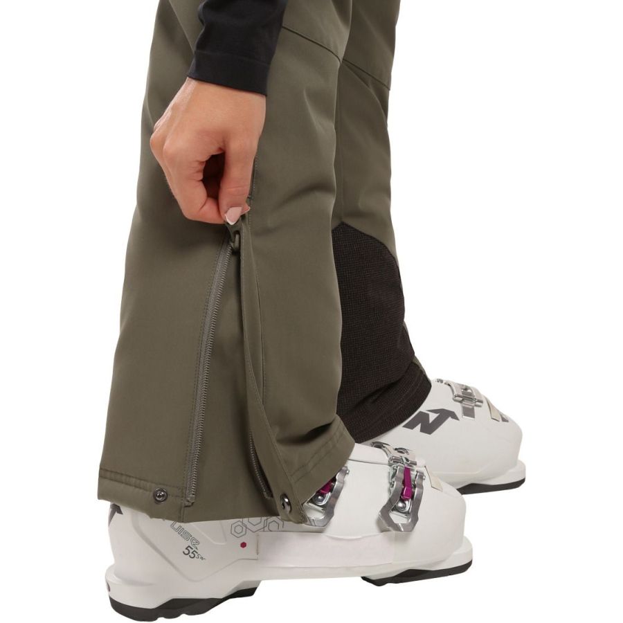 Kilpi Elare, pantaloni de schi, plus size, femei, verde