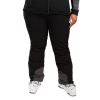 Kilpi Elare, pantalons de ski, plus size, femmes, noir