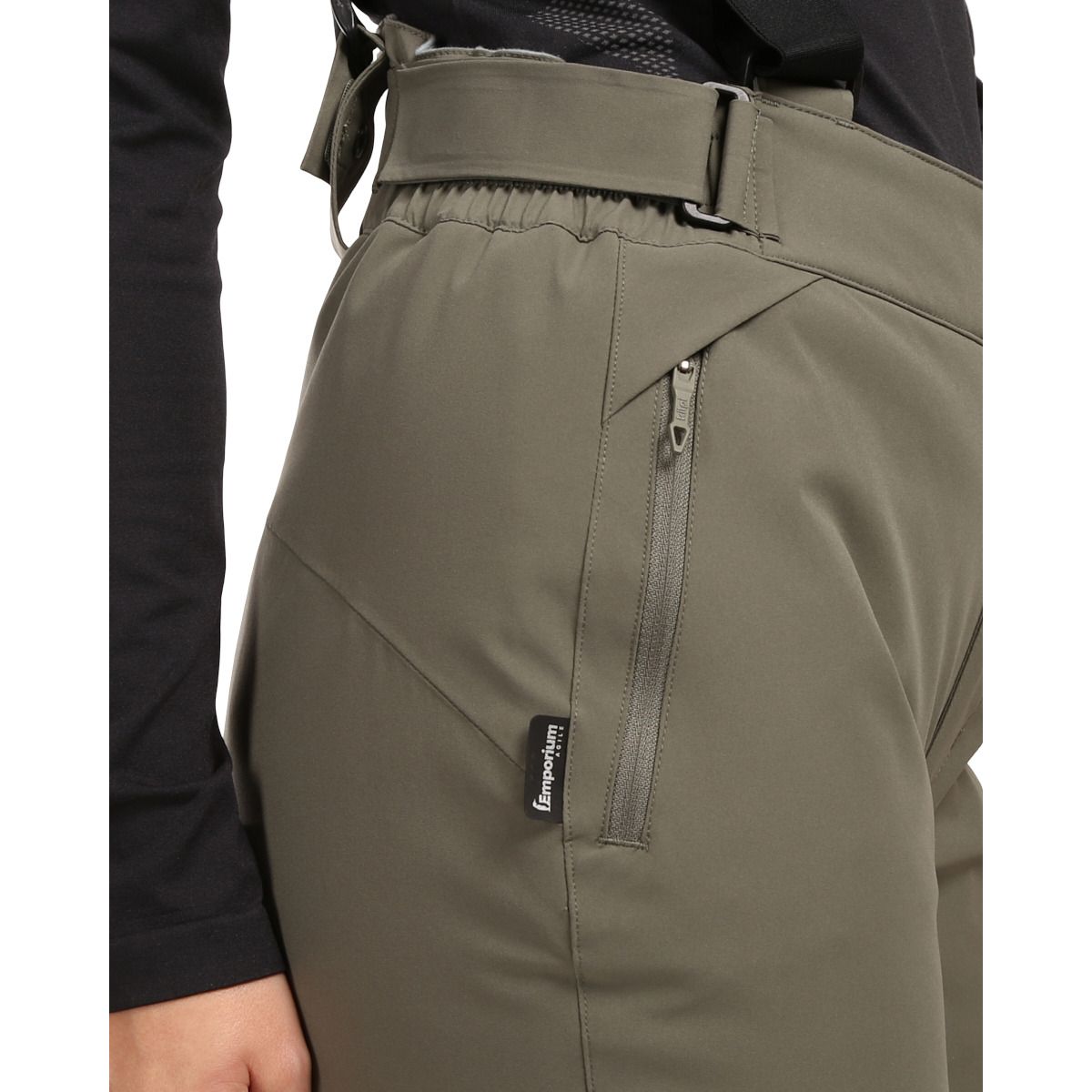 Kilpi Elare, Skidbyxor, Plus Size, Dam, Grön