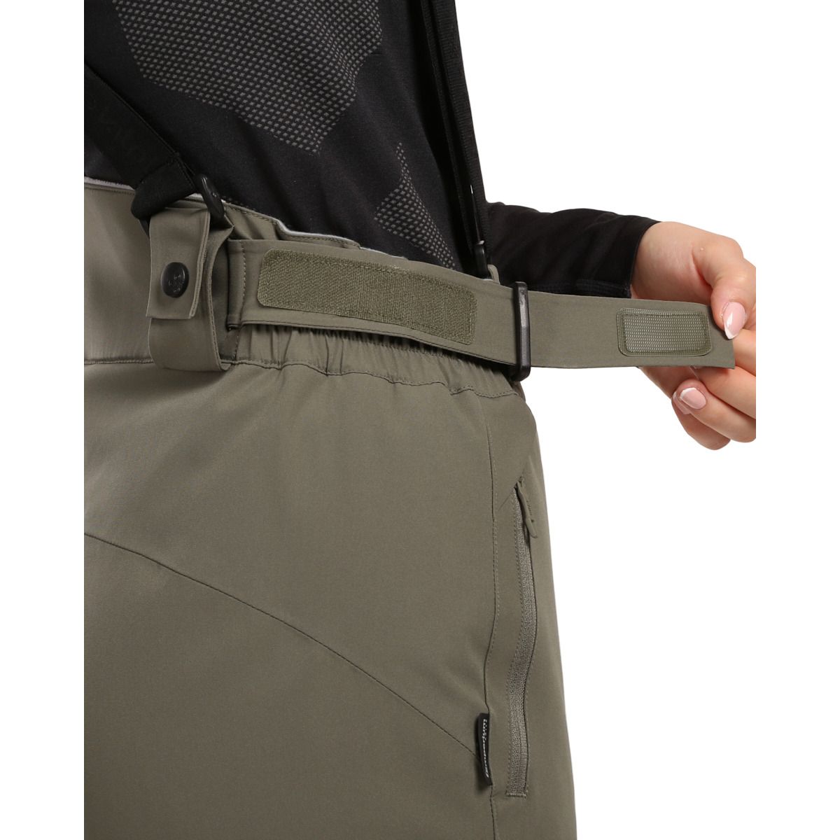 Kilpi Elare, Skidbyxor, Plus Size, Dam, Grön