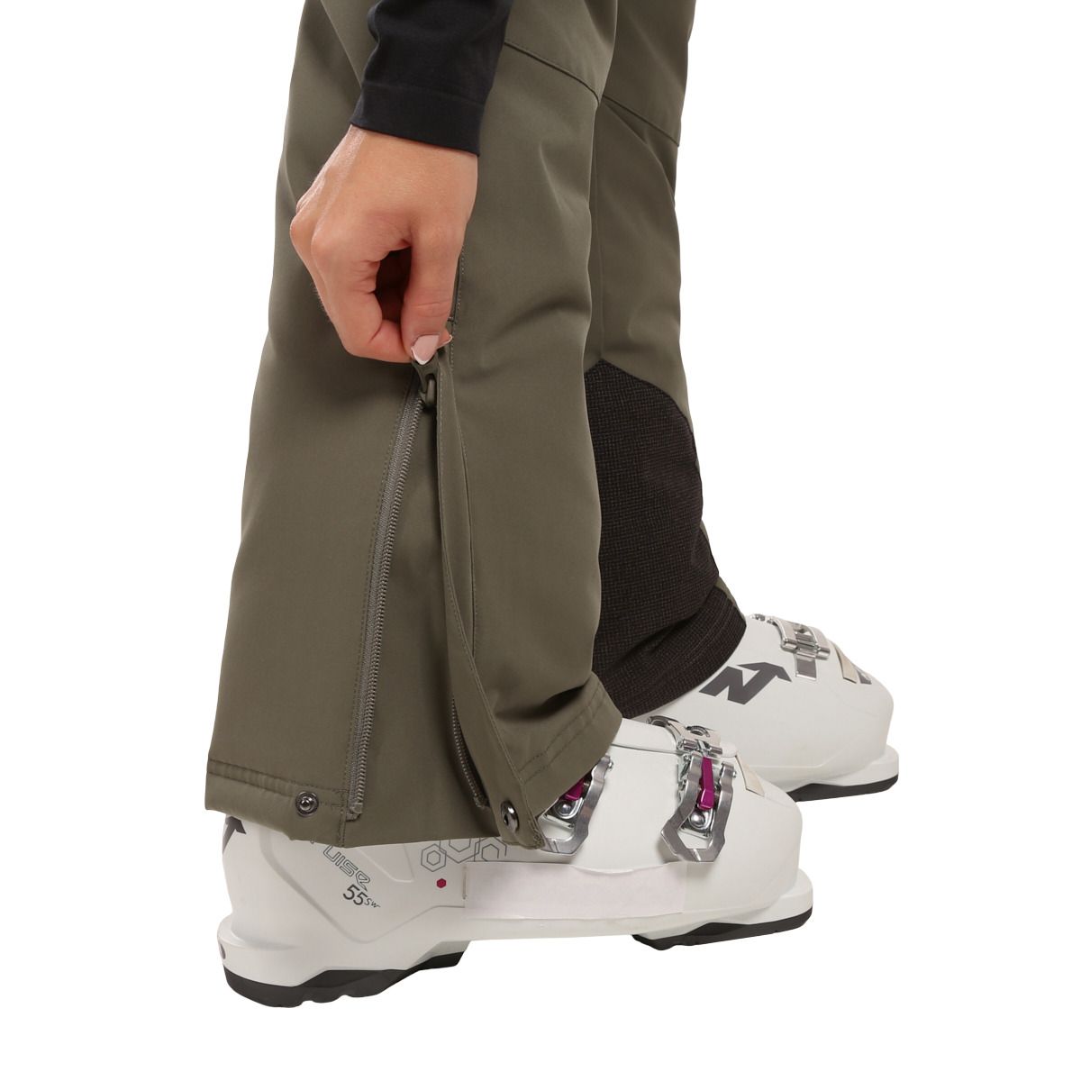 Kilpi Elare, Skidbyxor, Plus Size, Dam, Grön