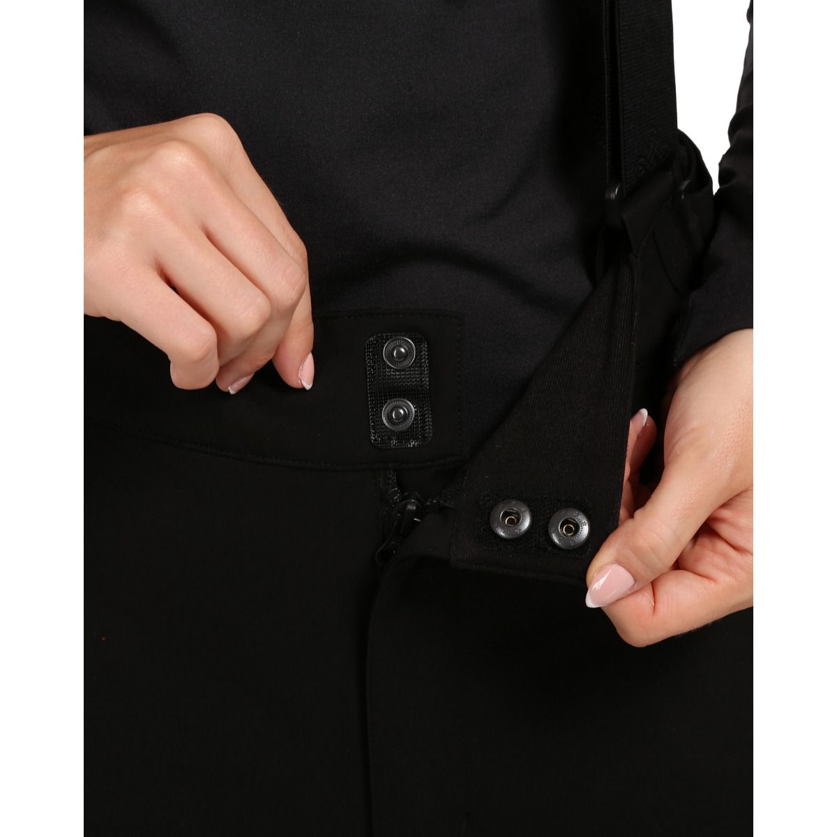Kilpi Elare, Skidbyxor, Plus Size, Dam, Svart