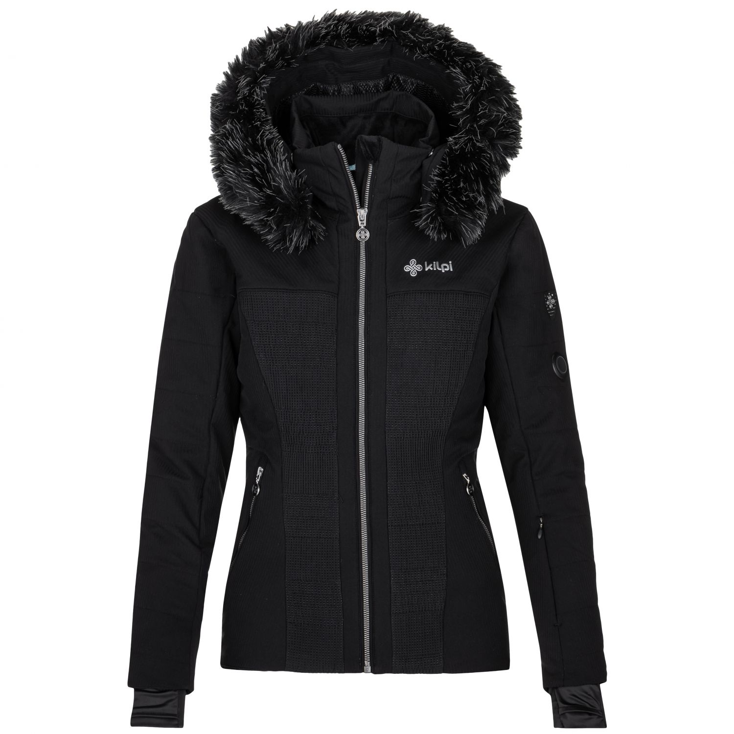 Kilpi Emilin Chaqueta de esquí para mujer, Negro