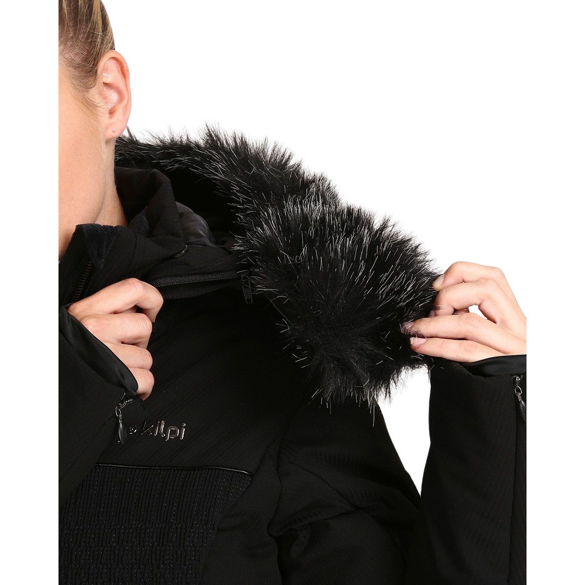 Kilpi Emilin, manteau de ski, femmes, noir