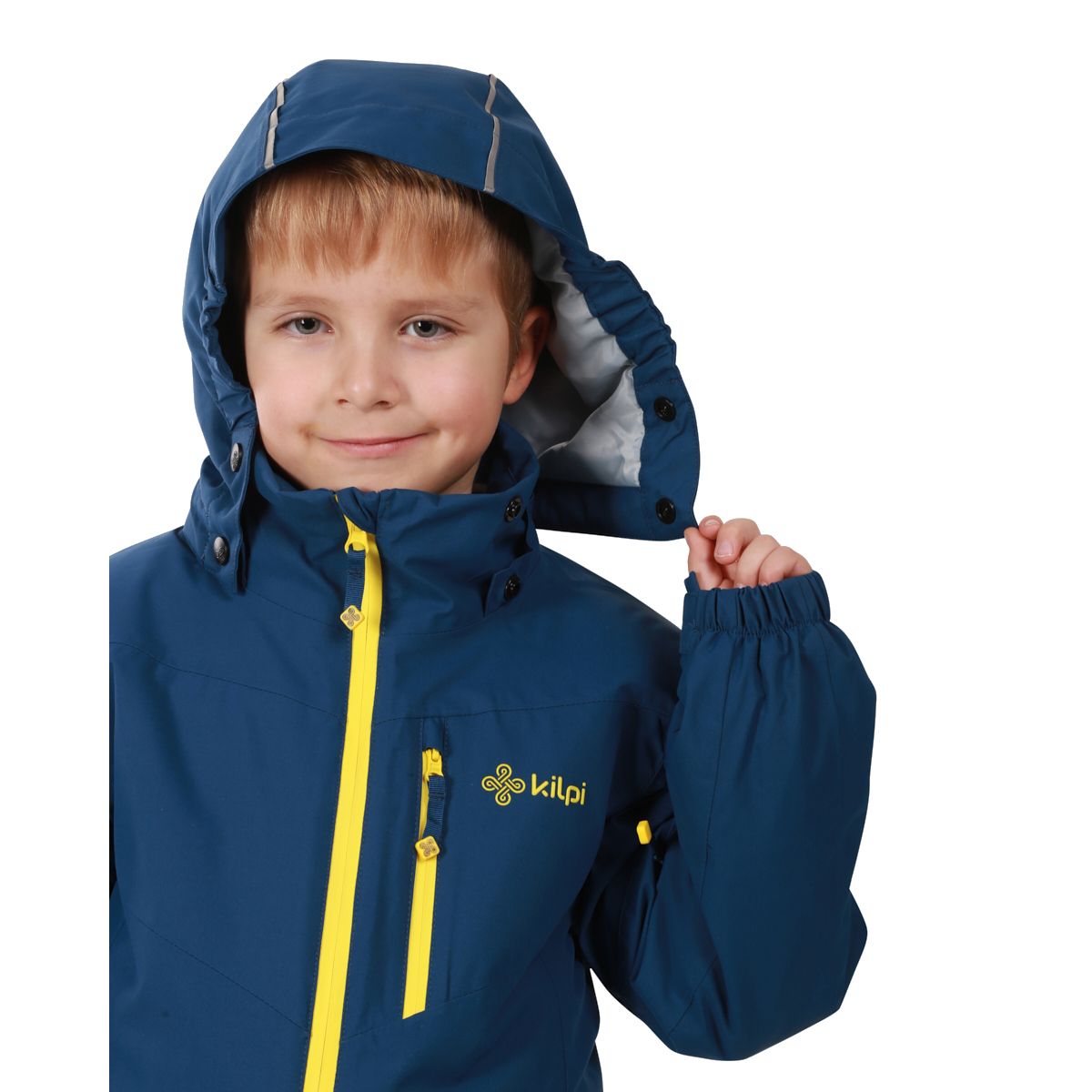 Kilpi Ferden, manteau de ski, junior, bleu foncé