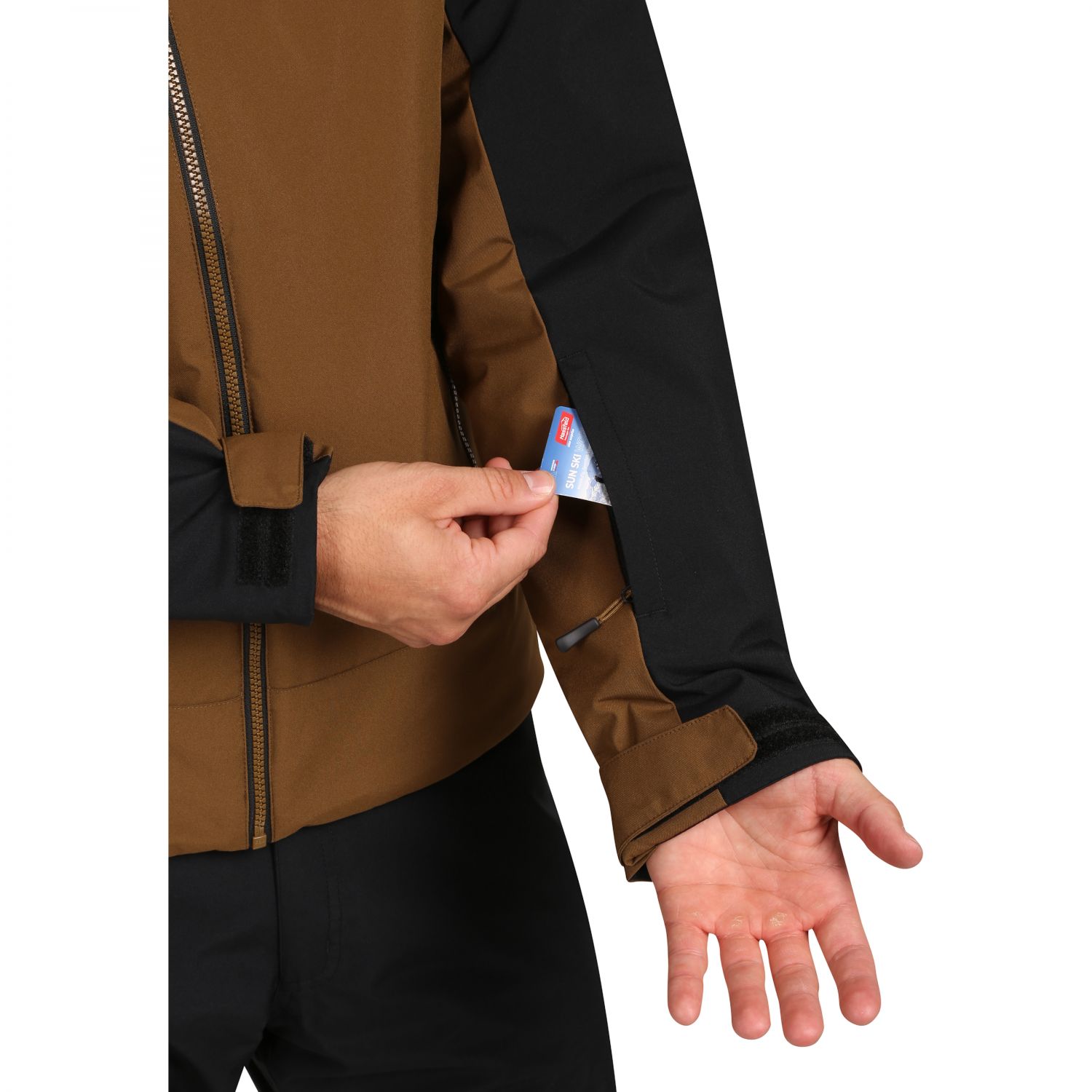 Kilpi Flip, chaqueta de esquí, hombre, marrón