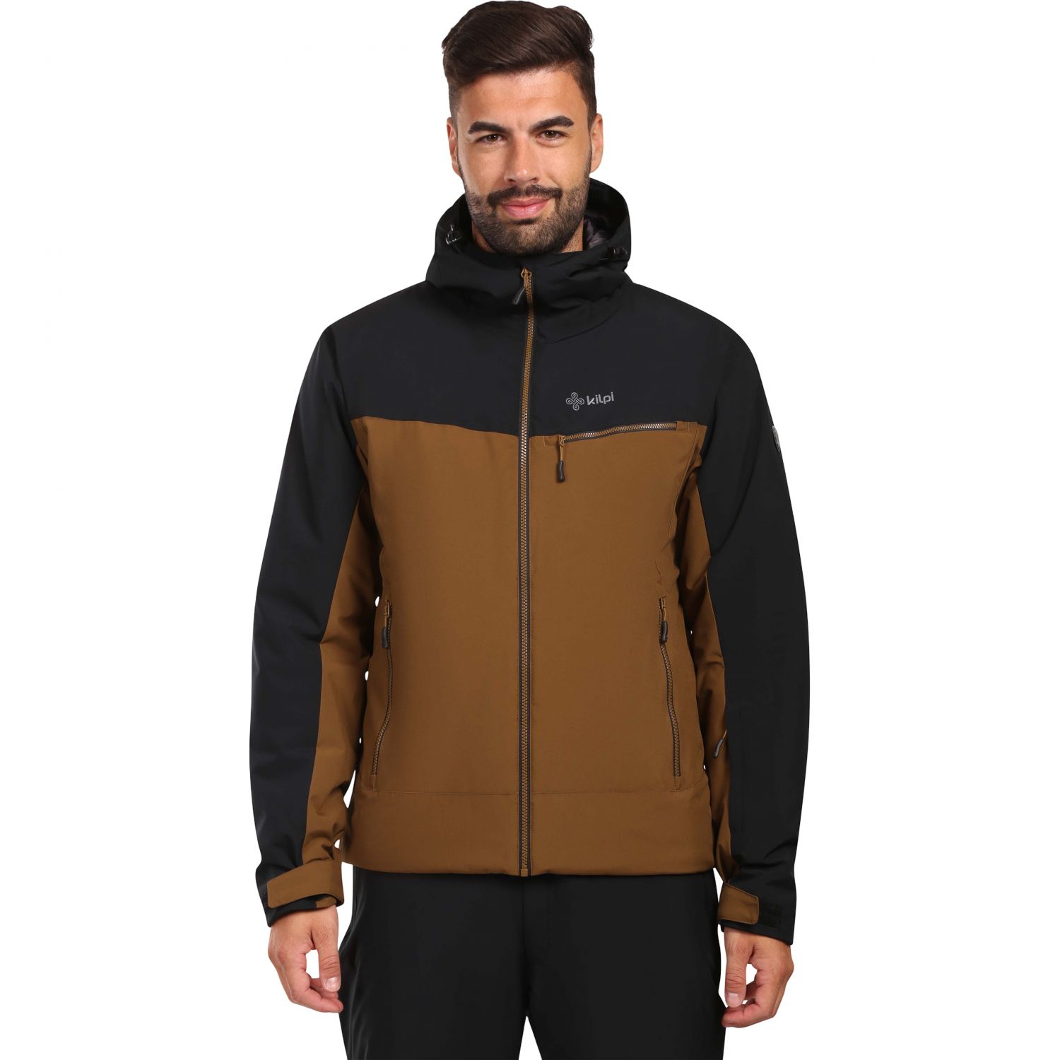 Kilpi Flip, chaqueta de esquí, hombre, marrón