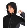 Kilpi Flip, giacca da sci da donna, nero/grigio