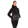Kilpi Flip, giacca da sci da donna, nero/grigio