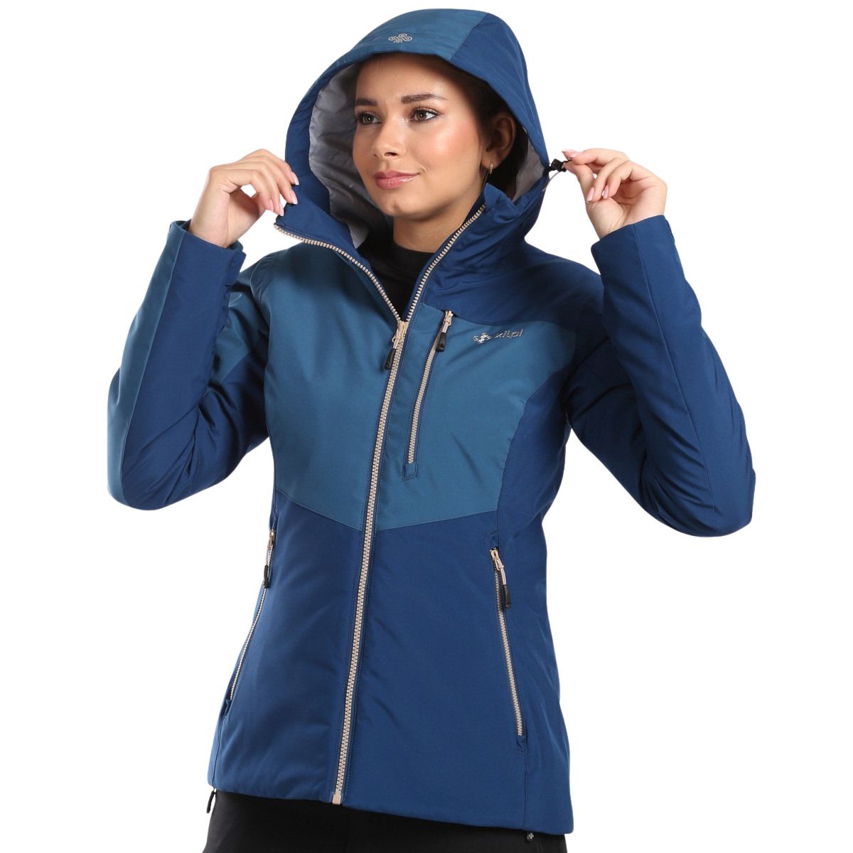 Kilpi Flip, manteau de ski, femmes, bleu foncé