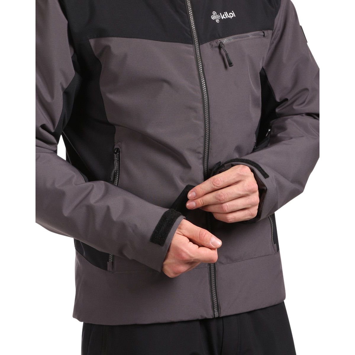 Kilpi Flip, manteau de ski, hommes, noir